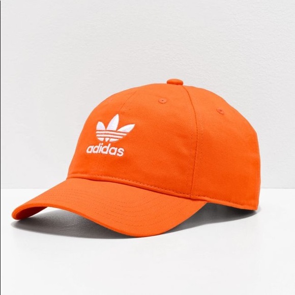 adidas Accessories - VINATGE Adidas Orange and Blue Baseball Hat